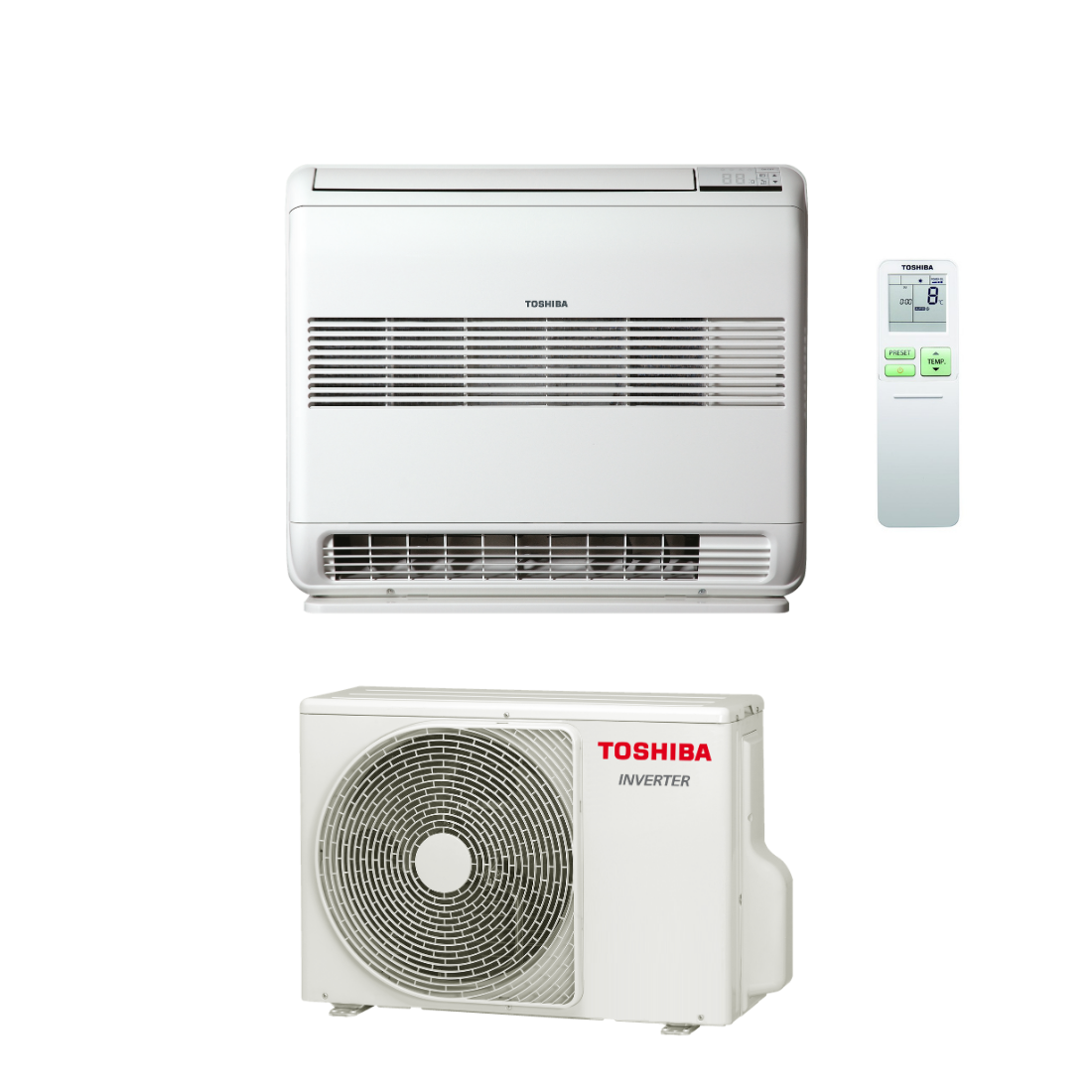 Toshiba KONZOLA KLIMATSKA NAPRAVA 3,5 KW RAS-B13J2FVG-E/RAS-13J2AVSG-E