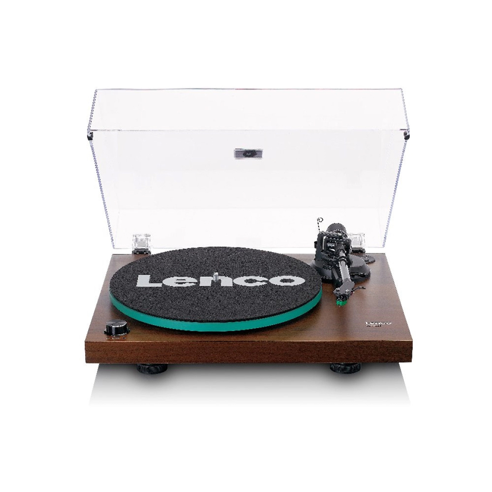 LENCO gramofon LBT-225WA, Bluetooth 5, RCA izhod, kodiranje za računalnik USB-B, 2x10W RMS, vložek Audio-Technica AT-VM95E