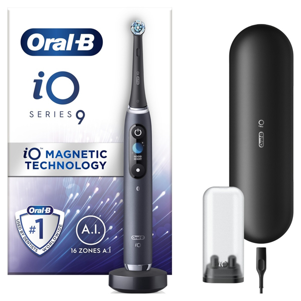 Električna zobna ščetka ORAL-B iO9, črna oniks
