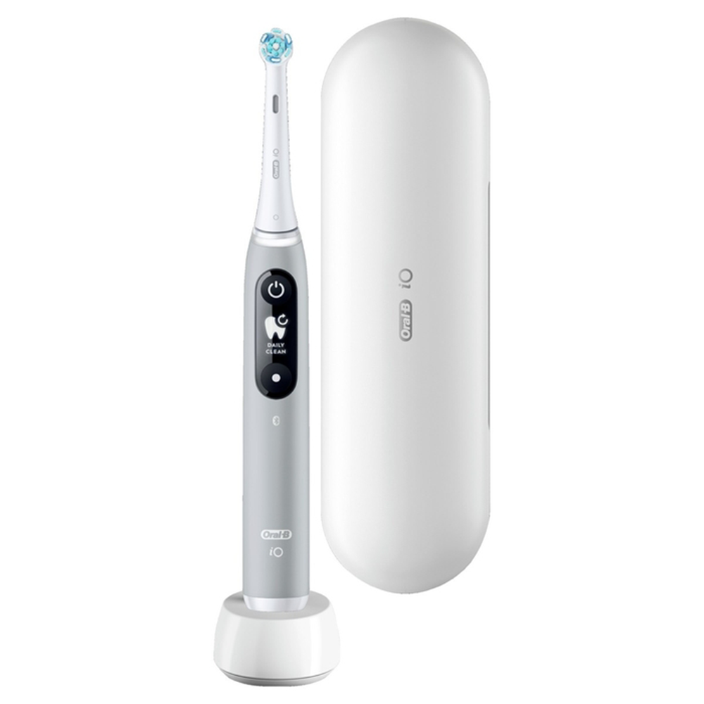 Električna zobna ščetka ORAL-B iO6, opalno siva